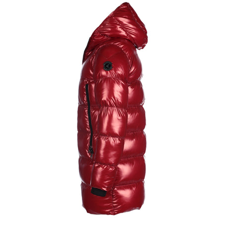 "THE COOPER" BUBBLE JACKET RED