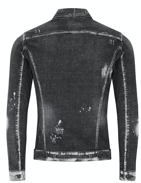 S1038 BLK DENIM JACKET
