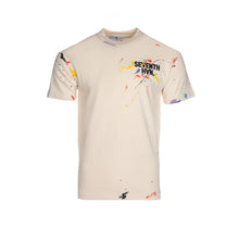 Load image into Gallery viewer, PAINT-EFFECT SHORT-SLEEVE T-SHIRT
