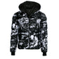 "THE BONUCCI" JACKET BLACK/WHITE