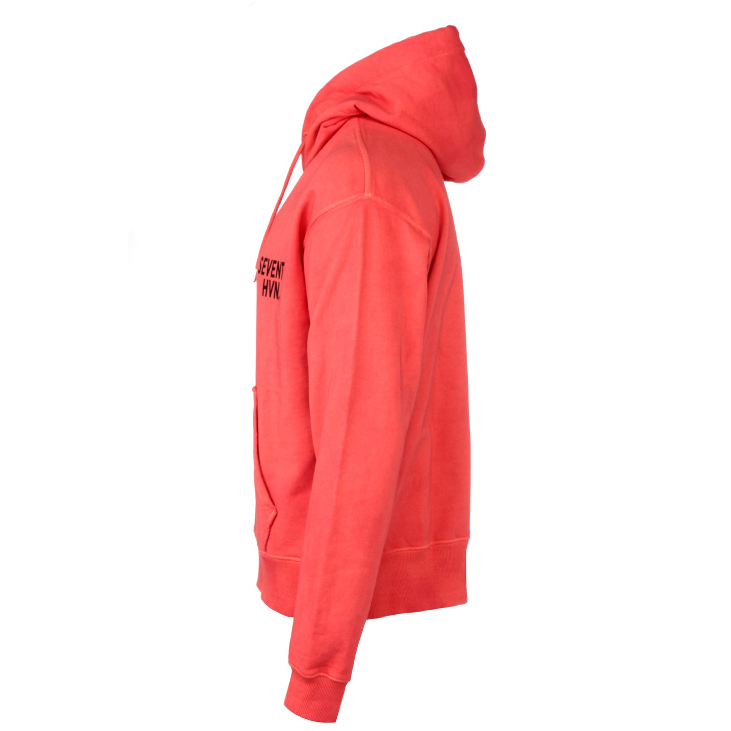 RED FADED TIE DYE HOODIE
