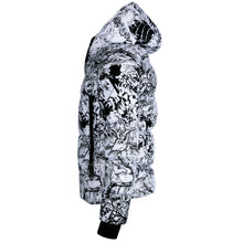 Load image into Gallery viewer, &quot;THE BONUCCI&quot; JACKET WHITE/BLACK
