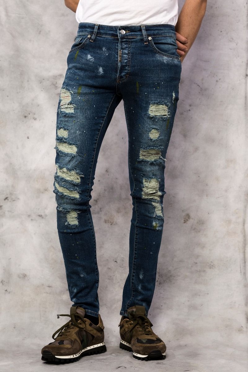 7th hvn hot sale paint jeans