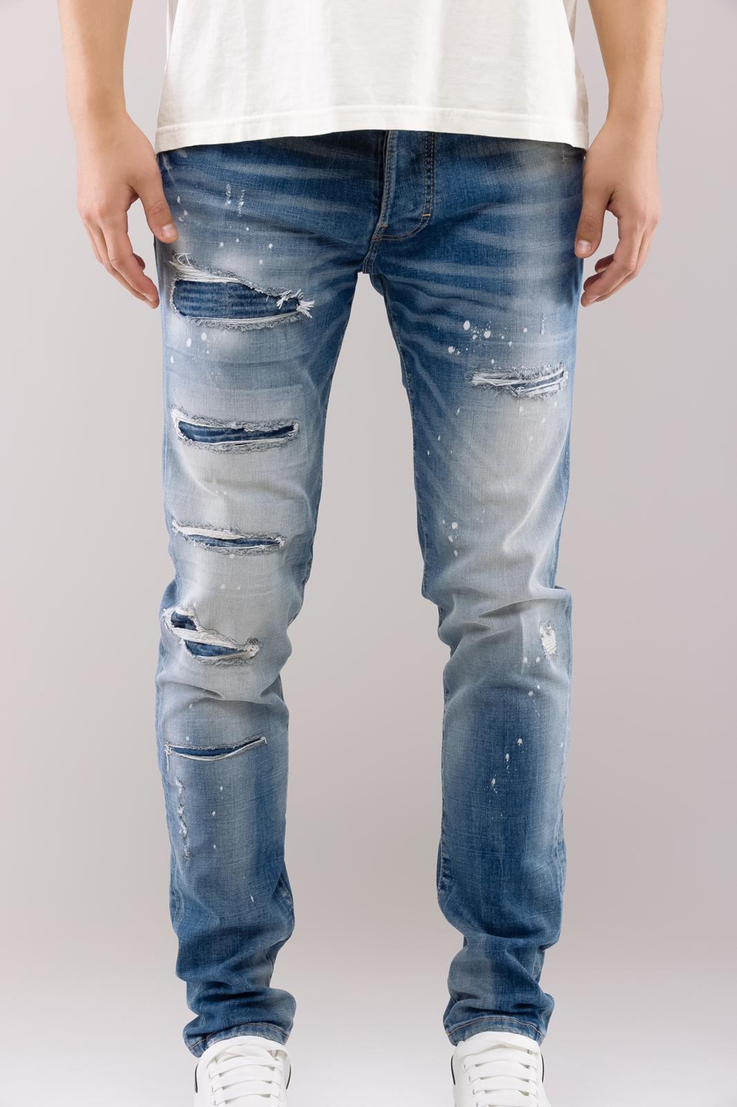 MEDIUM SUPER RIPPED BLEACH S2576