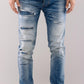 MEDIUM SUPER RIPPED BLEACH S2576