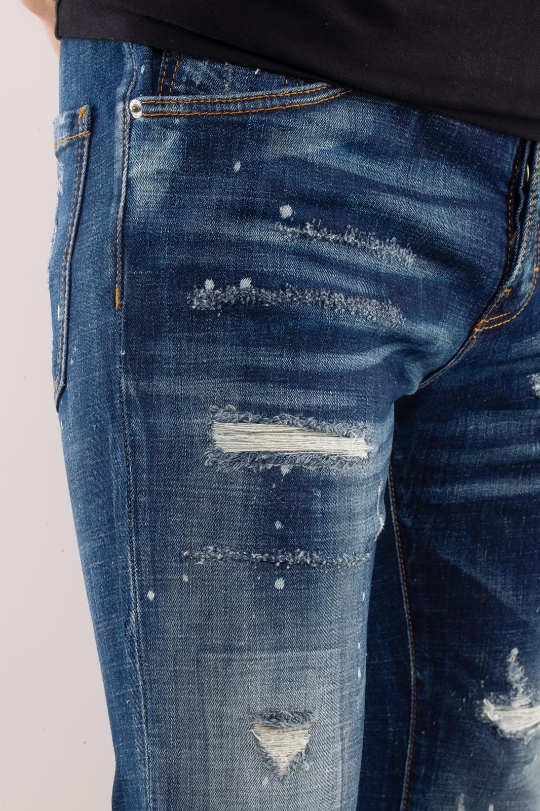 7th HVN popular Laser Ripped Jeans