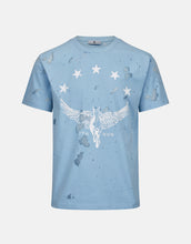 Load image into Gallery viewer, STALLION T SHIRT SKY BLUE
