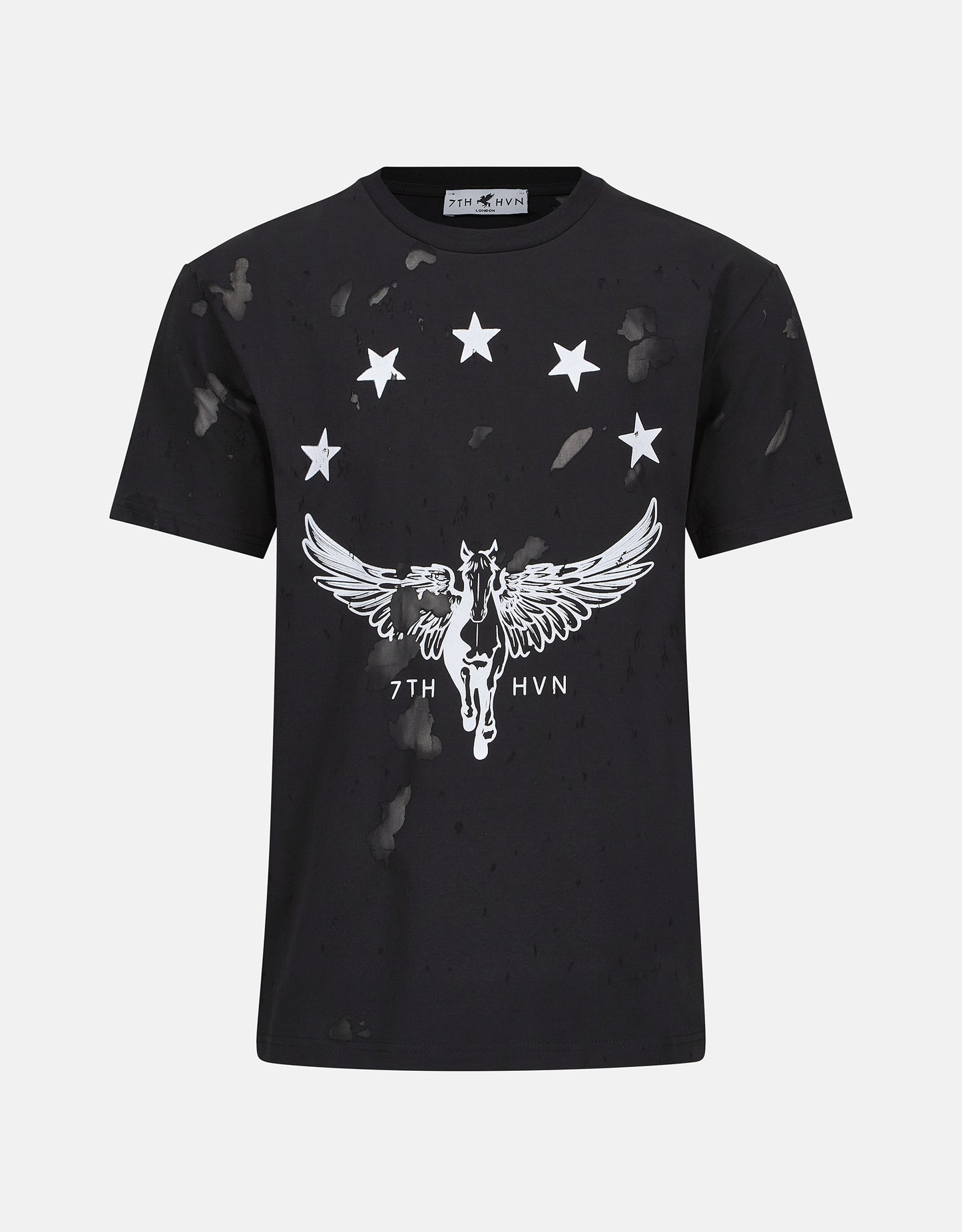 STALLION T SHIRT BLACK