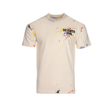Load image into Gallery viewer, PAINT-EFFECT SHORT-SLEEVE T-SHIRT
