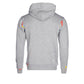 GREY PAINT SPLATTER HOODIE