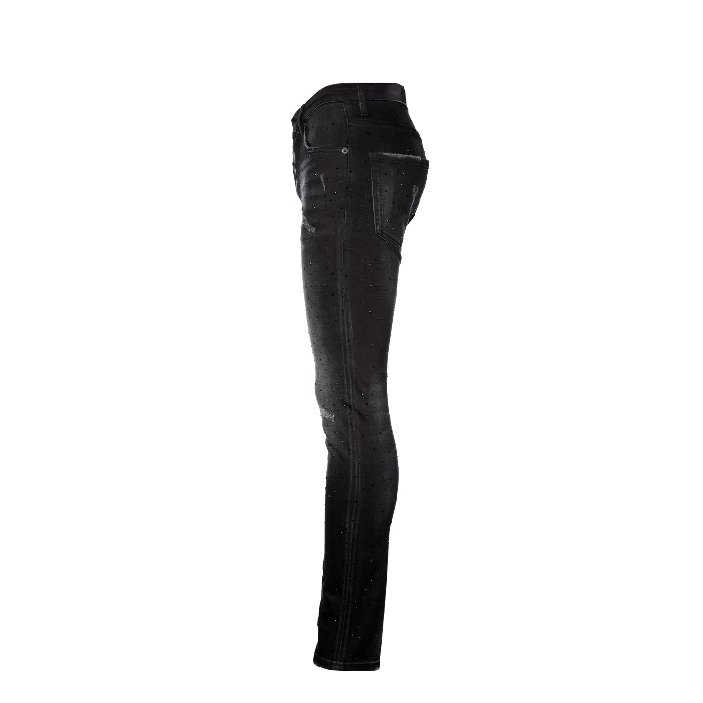 CRYSTAL STARGAZE JET DENIM SUIT
