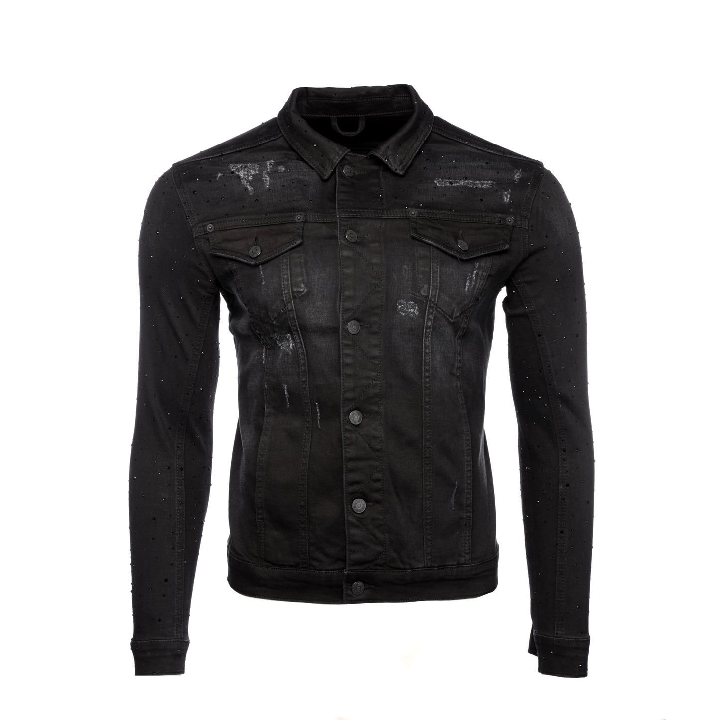 CRYSTAL STARGAZE JET DENIM SUIT